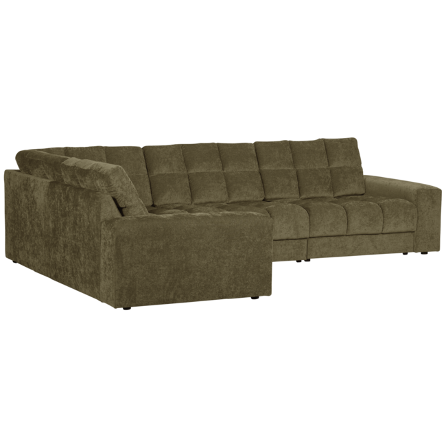 Woood Second date hoekbank links vintage groen