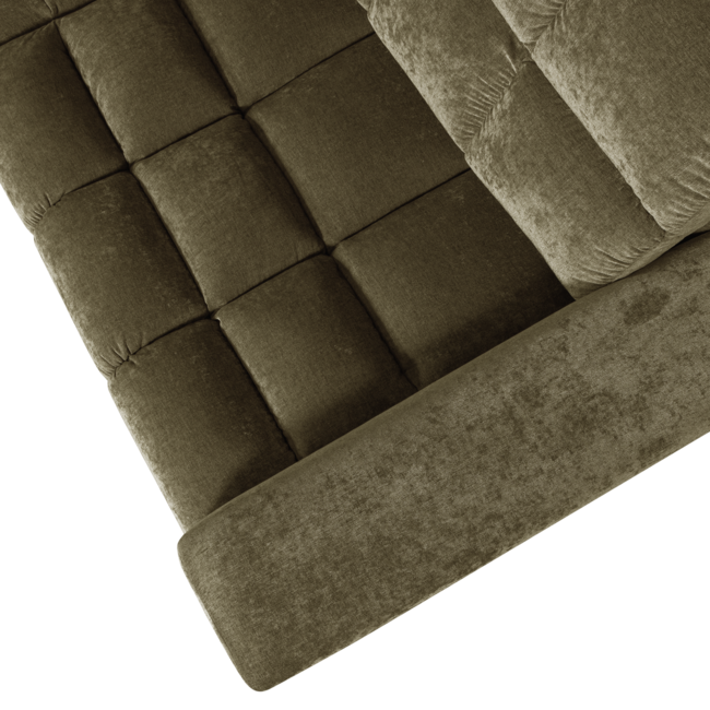 Woood Second date hoekbank links vintage groen