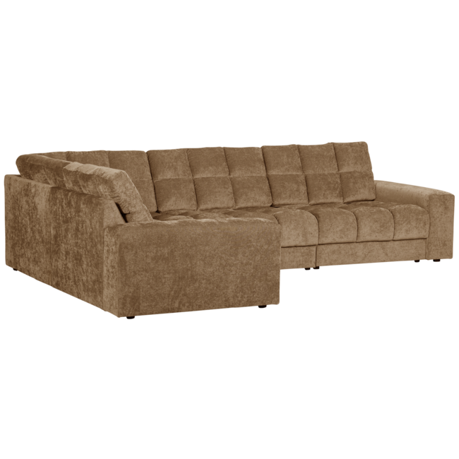 Woood Second date hoekbank links vintage zand