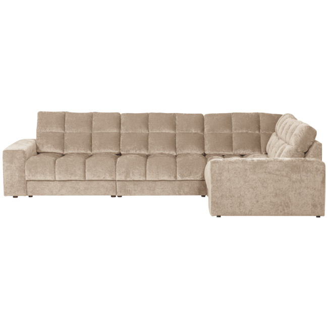 Woood Second date hoekbank rechts vintage nougat