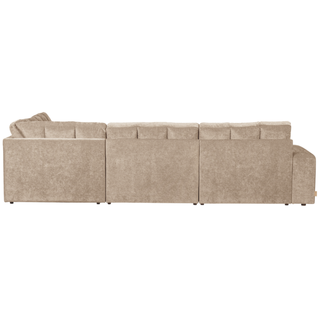 Woood Second date hoekbank rechts vintage nougat