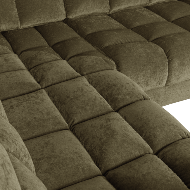 Woood Second date hoekbank rechts vintage groen