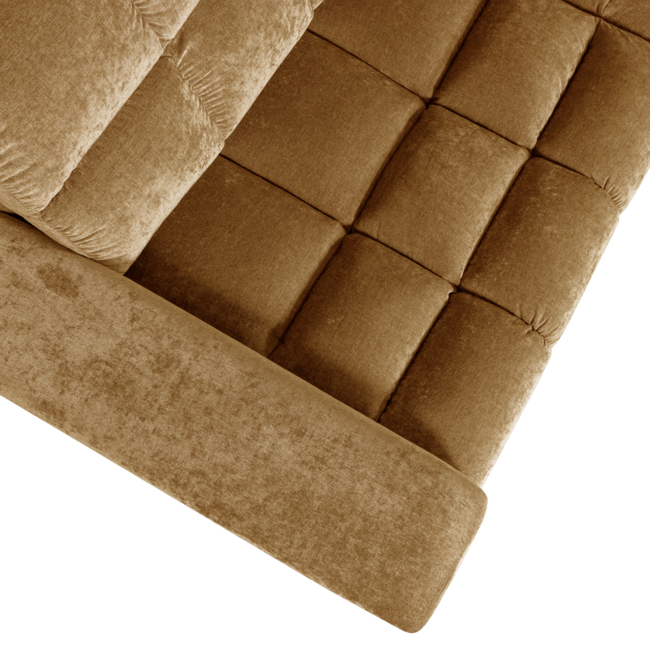 Woood Second date hoekbank rechts vintage goud