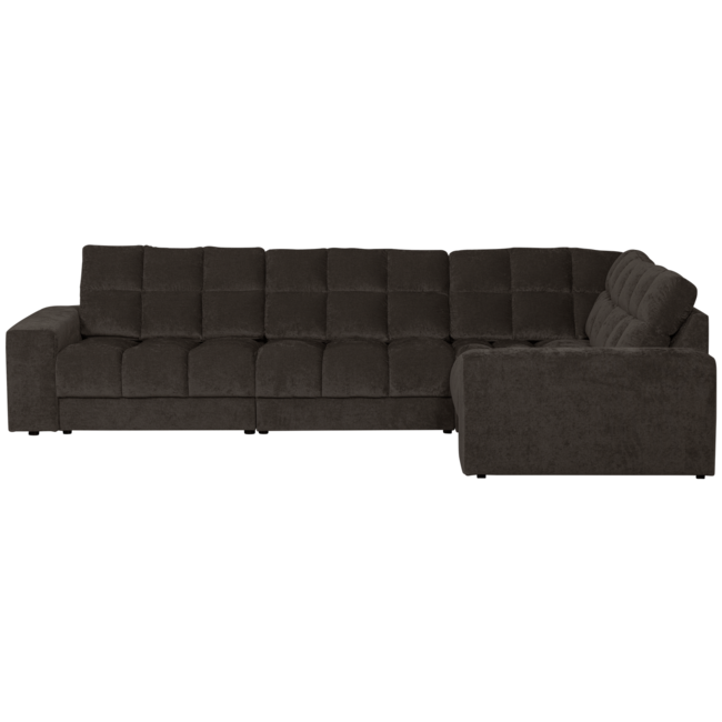 Woood Second date hoekbank rechts vintage antraciet