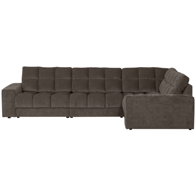 Woood Second date hoekbank rechts vintage warm grijs