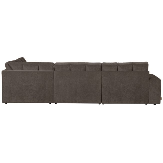 Woood Second date hoekbank rechts vintage warm grijs