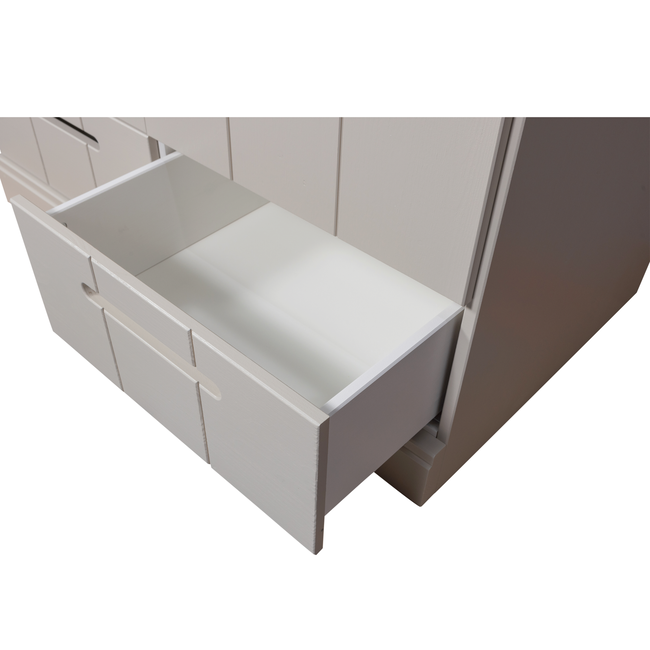 Woood Connect 2 deurs kledingkast + lade dust [fsc]