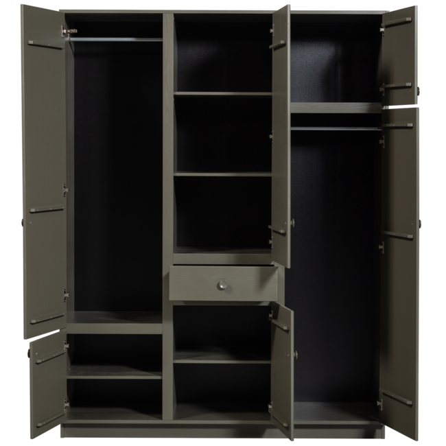 Woood Alfie kledingkast breed 160cm grenen forest [fsc]