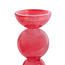 Light en Living Kaarsenhouder Ø9,5x34 cm ITINGA glas melk koraal