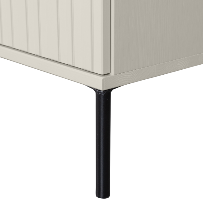 Woood New gravure hoge kast met lade grenen dust [fsc]