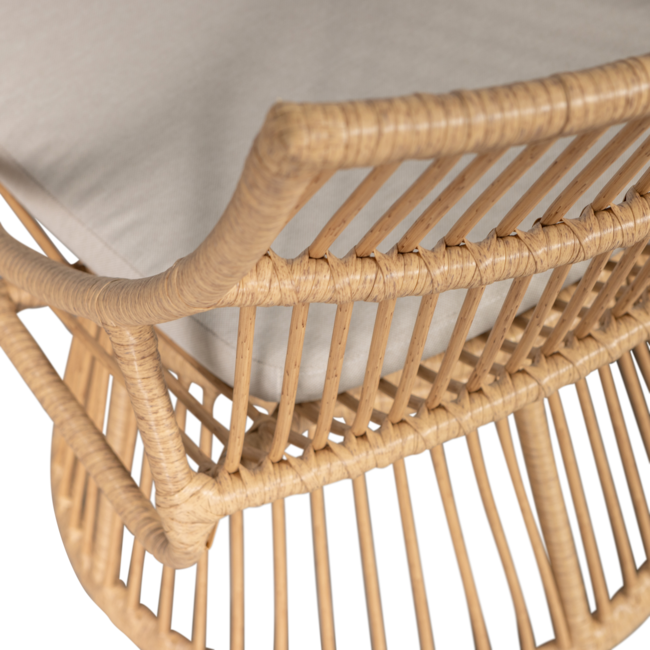 Woood Alatna tuinstoel wicker naturel