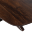 Woood Bridge eettafel met kruispoot mango hout walnoot 180x100cm