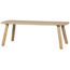 Woood Tablo eettafel deens ovaal dl 220x100cm transparant [fsc]