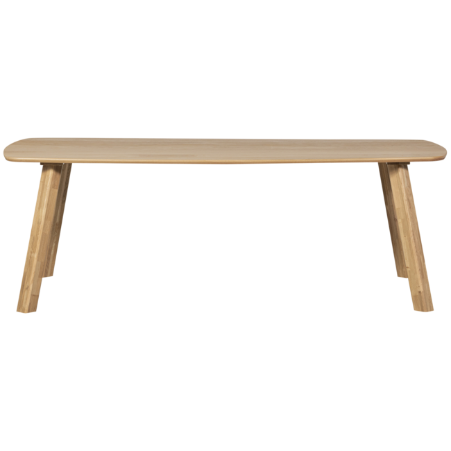 Woood Tablo eettafel deens ovaal dl 220x100cm transparant [fsc]