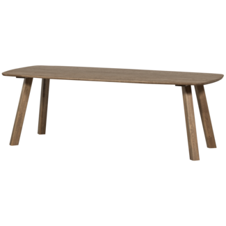 Woood Tablo eettafel deens ovaal dl 220x100cm cashmere brown [fsc]