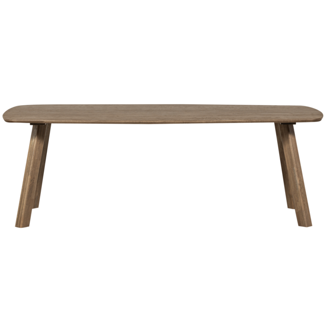Woood Tablo eettafel deens ovaal dl 220x100cm cashmere brown [fsc]