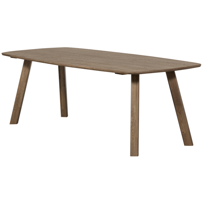 Woood Tablo eettafel deens ovaal dl 220x100cm cashmere brown [fsc]