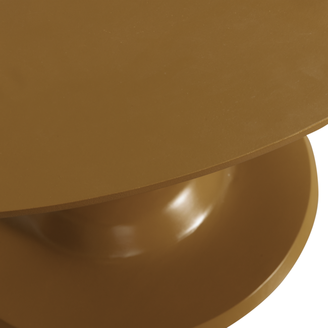 Woood Blanco eettafel o120cm mango hout honinggeel