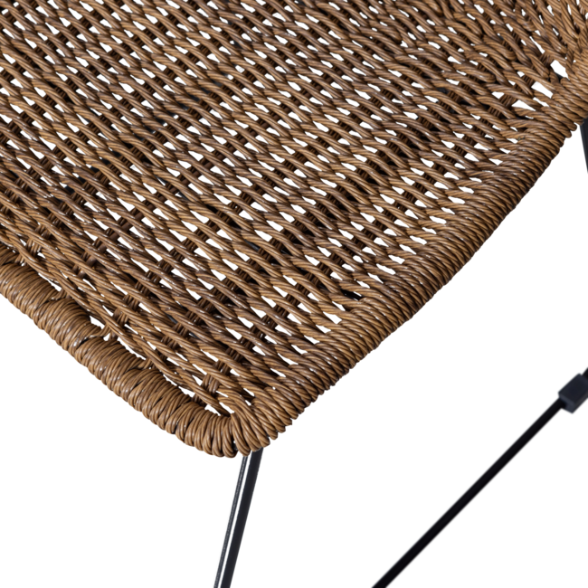 Woood Set van 2 wings tuinstoel touw naturel