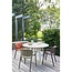 Woood Auke buitentafel aluminium mist 75xo120cm