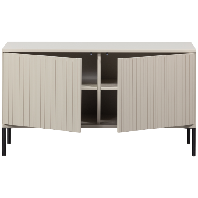 Woood New gravure tv meubel 100 cm grenen dust [fsc]