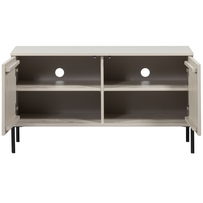 Woood New gravure tv meubel 100 cm grenen dust [fsc]