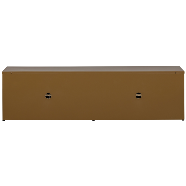 Woood Level tv-meubel metaal honinggeel 44x160cm