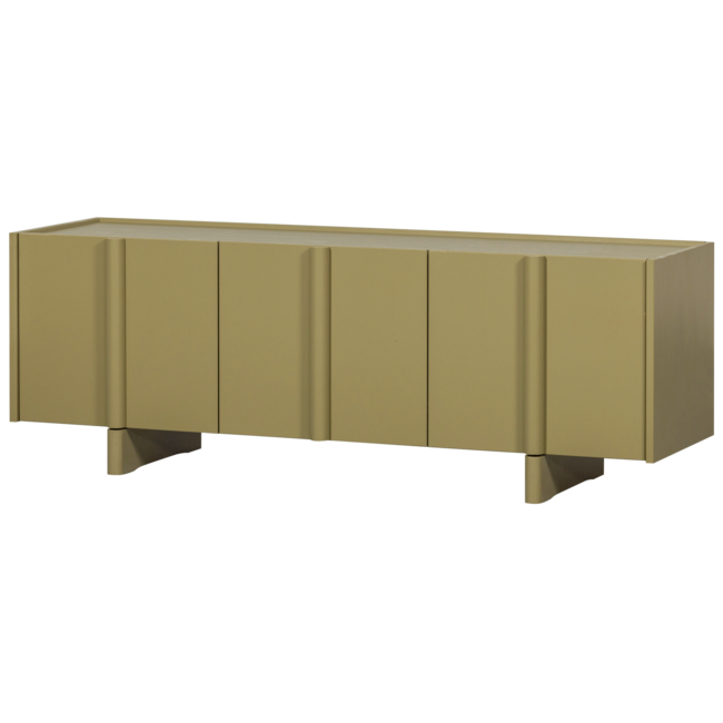 Woood Basu tv meubel 152cm grenen moss [fsc]