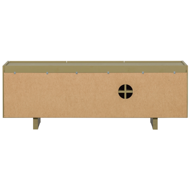 Woood Basu tv meubel 152cm grenen moss [fsc]