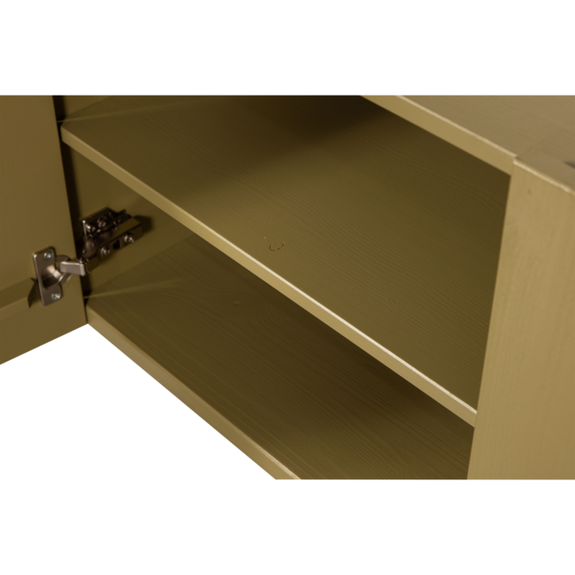 Woood Basu tv meubel 152cm grenen moss [fsc]