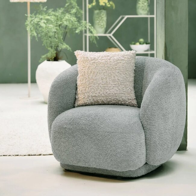 Light & Living Stoel 93x87x73 cm OVITO mint groen