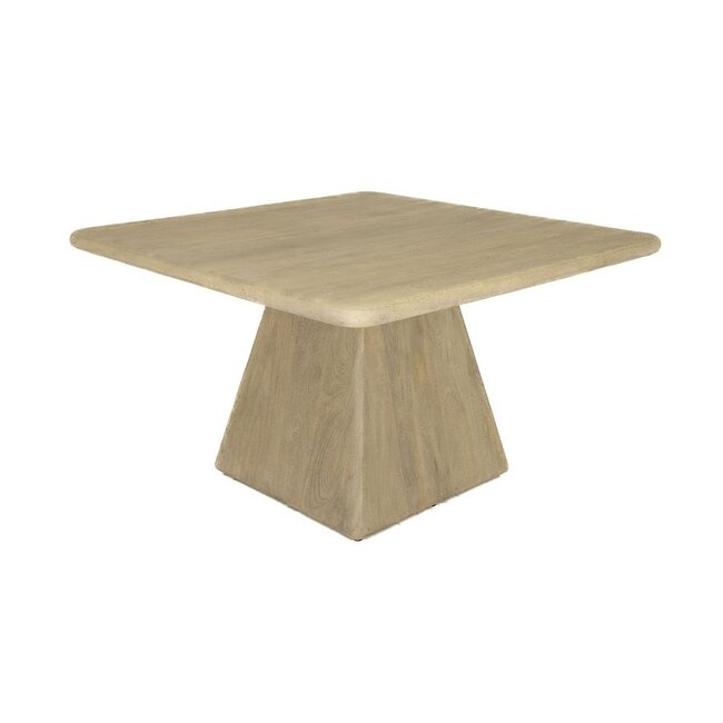 Tower Living Asti Eetkamertafel vierkant naturel 130 cm