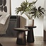 Tower Living Asti Bijzettafel rond olijfbruin 60 cm