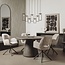 Tower Living Asti Eetkamertafel rond olijfbruin 130 cm