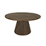 Tower Living Asti Eetkamertafel rond bruin 150 cm