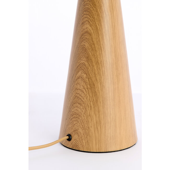 Light en Living Lampvoet Ø13,5X33,5 cm DINAN houtprint naturel