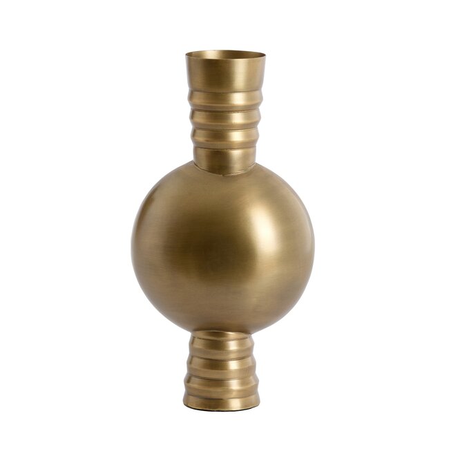 Light en Living Vaas deco  Ø14x40 cm cm KAVANSI antiek brons