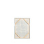 Light & Living Wandornament 60X3,5X80 cm CALDERA creme+blauw