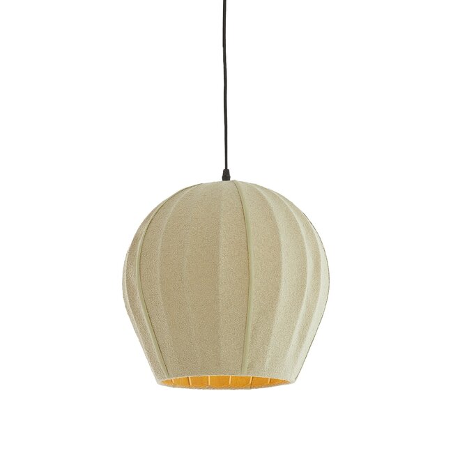 Light en Living Hanglamp Ø35X33 cm ZAGORI bouclé mintgroen