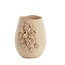 Light en Living Vaas deco 23X20,5X26 cm AMIATA keramiek mat crème