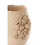 Light en Living Vaas deco 23X20,5X26 cm AMIATA keramiek mat crème