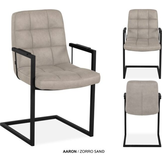 WoonMax Eettafelstoel Aaron Zorro - Diverse kleuren