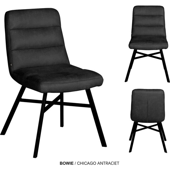 WoonMax Eettafelstoel Bowie Chicago - Diverse kleuren