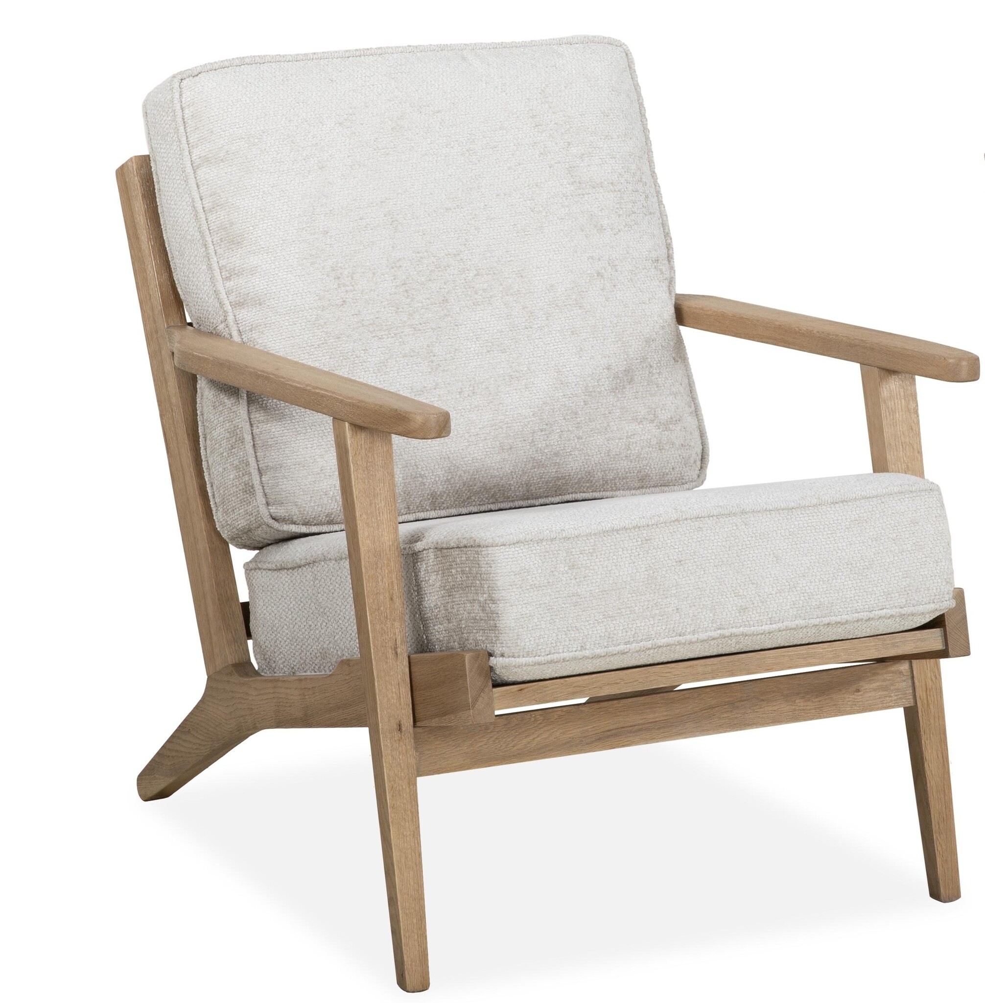 Echtwerk Stoel Vince Met Rugleuning En Opbergfunctie Schuimstofbekleding 42 X 42 X 71 Cm 62 Kg Creme Breed