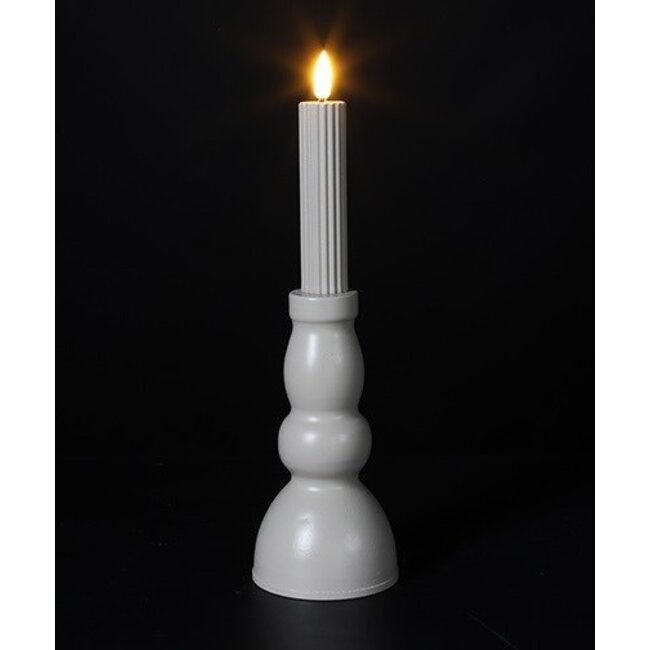 Countryfield Kaars LED Tabe L crème