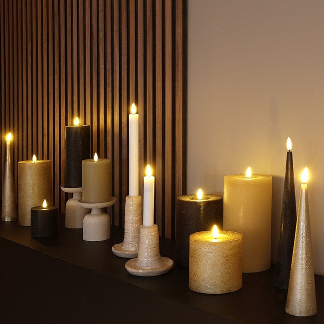 Countryfield Kegelkaars Ø5CM LED Lyon S goud