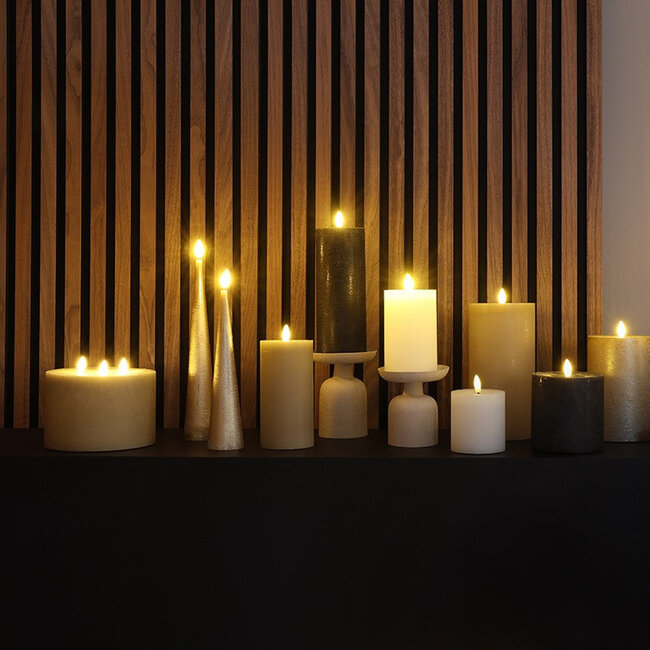 Countryfield Kegelkaars Ø5CM LED Lyon M goud