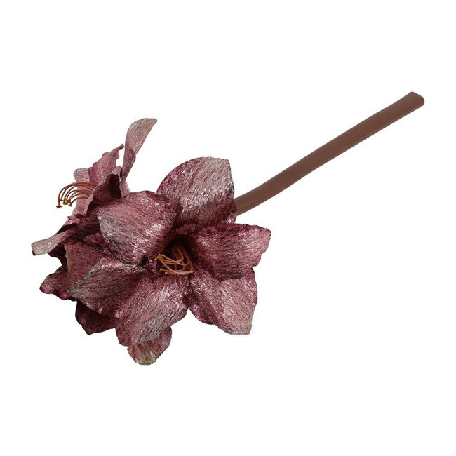 Countryfield Kunstbloem Amaryllis roze