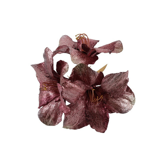 Countryfield Kunstbloem Amaryllis roze