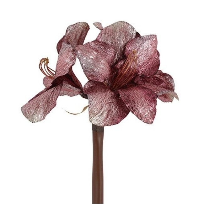 Countryfield Kunstbloem Amaryllis roze